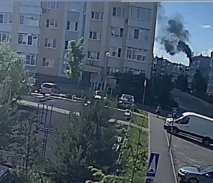 Опасность на балконе: зажигалка спровоцировала пожар