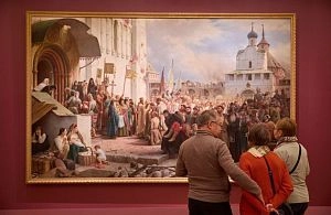 Выставку «Образ Москвы в русском искусстве из коллекции Государственного Русского музея» на ВДНХ пенсионеры могут посетить бесплатно