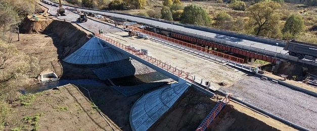 Мост через Молодильню в Мансурово откроют в конце года