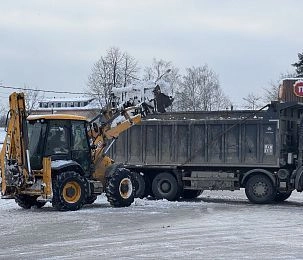 В Истринском округе некуда вывозить снег  