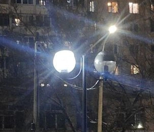 Истринцы обнаружили 50 неисправных фонарей вблизи площади Дружбы