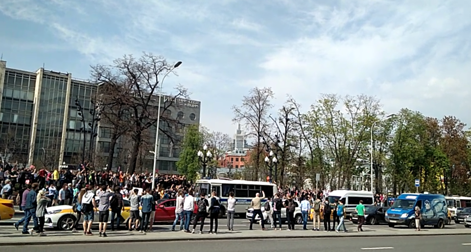 Митинг Навального глазами очевидцев