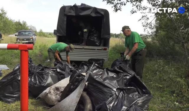 Больше восьми миллионов рублей заложили в бюджете на вывоз мусора из леса